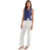 imageSUUKSESS Women Button Down Tank Top Sleeveless Summer Casual Vest Business Work Fitted ShirtNavy