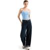 imageSUUKSESS Women Double Lined Spaghetti Strap Cami Going Out Y2k Sleeveless Tank TopsBlue
