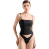 imageSUUKSESS Women Bustier No Boning Corset Tops Fitted Going Out Y2k Cami Tank TopsJet Black