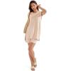 imageSUUKSESS Women 2 Piece Sleeveless Sweater Sets Casual Knit Shorts Matching Lounge SetsBeige