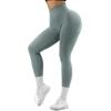 imageSUUKSESS Women Scrunch Butt Lifting Seamless Leggings Booty High Waisted Workout Yoga Pants1 Upgrade Light Green