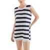 Blue White Stripe