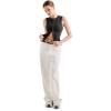 imageSUUKSESS Women Button Down Going Out Trendy Tops Ribbed Sexy Vest Y2K Tank TopsBlack