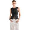 imageSUUKSESS Women Button Down Going Out Trendy Tops Ribbed Sexy Vest Y2K Tank TopsBlack