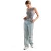 imageSUUKSESS Women Button Down Going Out Trendy Tops Ribbed Sexy Vest Y2K Tank TopsGrey