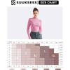 imageSUUKSESS Women Ribbed Modal Long Sleeve Casual Tops High Neck Going Out T ShirtsBlack