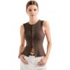 imageSUUKSESS Women Button Down Going Out Trendy Tops Ribbed Sexy Vest Y2K Tank TopsBrown
