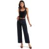 imageSUUKSESS Women Cotton Ribbed Built in Bra Tank Tops Summer Casual Basic TopBlack