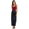 imageSUUKSESS Women Cotton Ribbed Built in Bra Tank Tops Summer Casual Basic TopWine Red