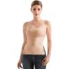 imageSUUKSESS Women Double Lined Going Out Trendy Tube Tops Side Split Sexy Tank TopsNude