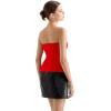 imageSUUKSESS Women Double Lined Going Out Trendy Tube Tops Side Split Sexy Tank TopsRed
