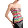 imageSUUKSESS Women Double Lined Going Out Trendy Tube Tops Side Split Sexy Tank TopsWildflower Border
