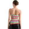 imageSUUKSESS Women Double Lined Going Out Trendy Tube Tops Side Split Sexy Tank TopsWildflower Border