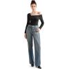 imageSUUKSESS Women One Off The Shoulder Winter Tank Tops Ruched Long Sleeve Shirts2 Black