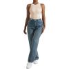 imageSUUKSESS Women Ribbed Sexy Bodysuit Halter Sleeveless Padded One Piece Tank Top1 Beige