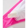 imageSUUKSESS Women High Waisted String Bikini Sets Sexy Two Piece Cutout SwimsuitsHot Pink