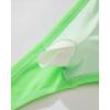 imageSUUKSESS Women High Waisted String Bikini Sets Sexy Two Piece Cutout SwimsuitsNeon Green