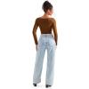 imageSUUKSESS Women Long Sleeve Off Shoulder Tops Trendy Cowl Neck Going Out Shirt for FallMocha