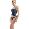 imageSUUKSESS Women Sexy Square Neck Tank Top Summer Y2K Going Out Basic Cami ShirtNavy Bluewhite