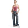 imageSUUKSESS Women Sexy Square Neck Tank Top Summer Y2K Going Out Basic Cami ShirtRed Plaid