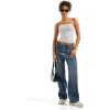 imageSUUKSESS Women Sexy Tube Top Summer Y2K Going Out Double Lined Basic Tank TopSnow White