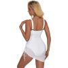 imageSUUKSESS Women Mesh One Piece Swim Dress Swimsuit Tummy Control Bathing Suit109 White