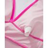 imageSUUKSESS Women Sexy One Piece Swimsuit Tummy Control Bathing Suit Mesh Swimdress126 Hot Pink