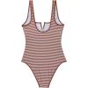 imageSUUKSESS Women Sexy Tummy Control One Piece Swimsuits High Cut Bathing Suit 2025Brown Sugar