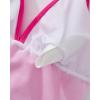 imageSUUKSESS Women Slimming Tummy Control One Piece Swimsuit Sexy Bathing Suit136 Pink Color Block