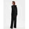 imageSUUKSESS Women 2 Piece Sets 2025 Oversized Hoodie Sweatshirt Wide Leg Sweatpants01 Black