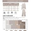 imageSUUKSESS Women 2 Piece Sets 2025 Oversized Hoodie Sweatshirt Wide Leg Sweatpants04 Deep Brown