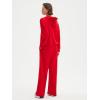 imageSUUKSESS Women 2 Piece Sets 2025 Oversized Hoodie Sweatshirt Wide Leg Sweatpants05 Red