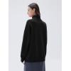 imageSUUKSESS Women Cashmere Oversized Chunky Turtleneck Pullover Sweater Long Sleeve Knit Jumper TopsBlack