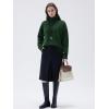 imageSUUKSESS Women Cashmere Oversized Chunky Turtleneck Pullover Sweater Long Sleeve Knit Jumper TopsDeep Green