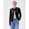 imageSUUKSESS Women Chunky Cashmere Cardigan Sweaters Trendy Fall Fashion Button Up Long Sleeve Knit OutfitsBlack