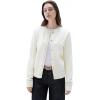 imageSUUKSESS Women Chunky Cashmere Cardigan Sweaters Trendy Fall Fashion Button Up Long Sleeve Knit OutfitsCream White