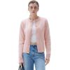 imageSUUKSESS Women Chunky Cashmere Cardigan Sweaters Trendy Fall Fashion Button Up Long Sleeve Knit OutfitsPink