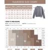 imageSUUKSESS Women Chunky Cashmere Cardigan Sweaters Trendy Fall Fashion Button Up Long Sleeve Knit OutfitsRed