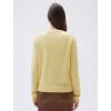 imageSUUKSESS Women Chunky Cashmere Cardigan Sweaters Trendy Fall Fashion Button Up Long Sleeve Knit OutfitsYellow