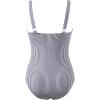 imageSUUKSESS Women Sexy Mesh Tummy Control Swimsuit Push Up High Waisted Bathing Suit10 Black Striped
