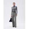 imageSUUKSESS Women Turtleneck Cashmere Sweater Long Sleeve Shirts Fall Basic Thermal Tops Winter ClothesWarm Gray