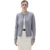 imageSUUKSESS Women Chunky Cashmere Cardigan Sweaters Trendy Fall Fashion Button Up Long Sleeve Knit OutfitsGray
