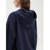 imageSUUKSESS Women 2 Piece Sets 2025 Oversized Hoodie Sweatshirt Wide Leg Sweatpants07 Navy Blue