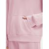 imageSUUKSESS Women 2 Piece Sets 2025 Oversized Hoodie Sweatshirt Wide Leg Sweatpants10 Baby Pink