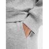 imageSUUKSESS Women 2 Piece Sets 2025 Oversized Hoodie Sweatshirt Wide Leg Sweatpants11 Grey