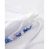 image:imageSUUKSESS Women Cheeky Halter String Bikini Sets Sexy Triangle Two Piece Swimsuit142 Blue Floral White