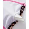 imageSUUKSESS Women Sexy Thong String 2 Piece Bikini Set Cheeky Halter Swimsuit71 Leopard Pink