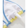 imageSUUKSESS Women Sexy Thong String 2 Piece Bikini Set Cheeky Halter Swimsuit71 Yellow Blue