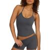 imageSUUKSESS Women Sexy Workout Sets Padded Sports Bra High Waisted Shorts Outfits07 Dark Grey