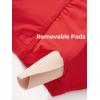 image:imageSUUKSESS Women Double Lined Halter Tank Top Summer Padded Going Out Tops Sleeveless Basic Shirts05 Red
